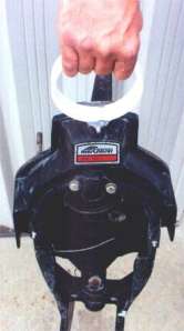 Top view of Space Age Epoxy bonding demonstration