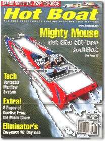 Hot Boat magazine cover from May 2001